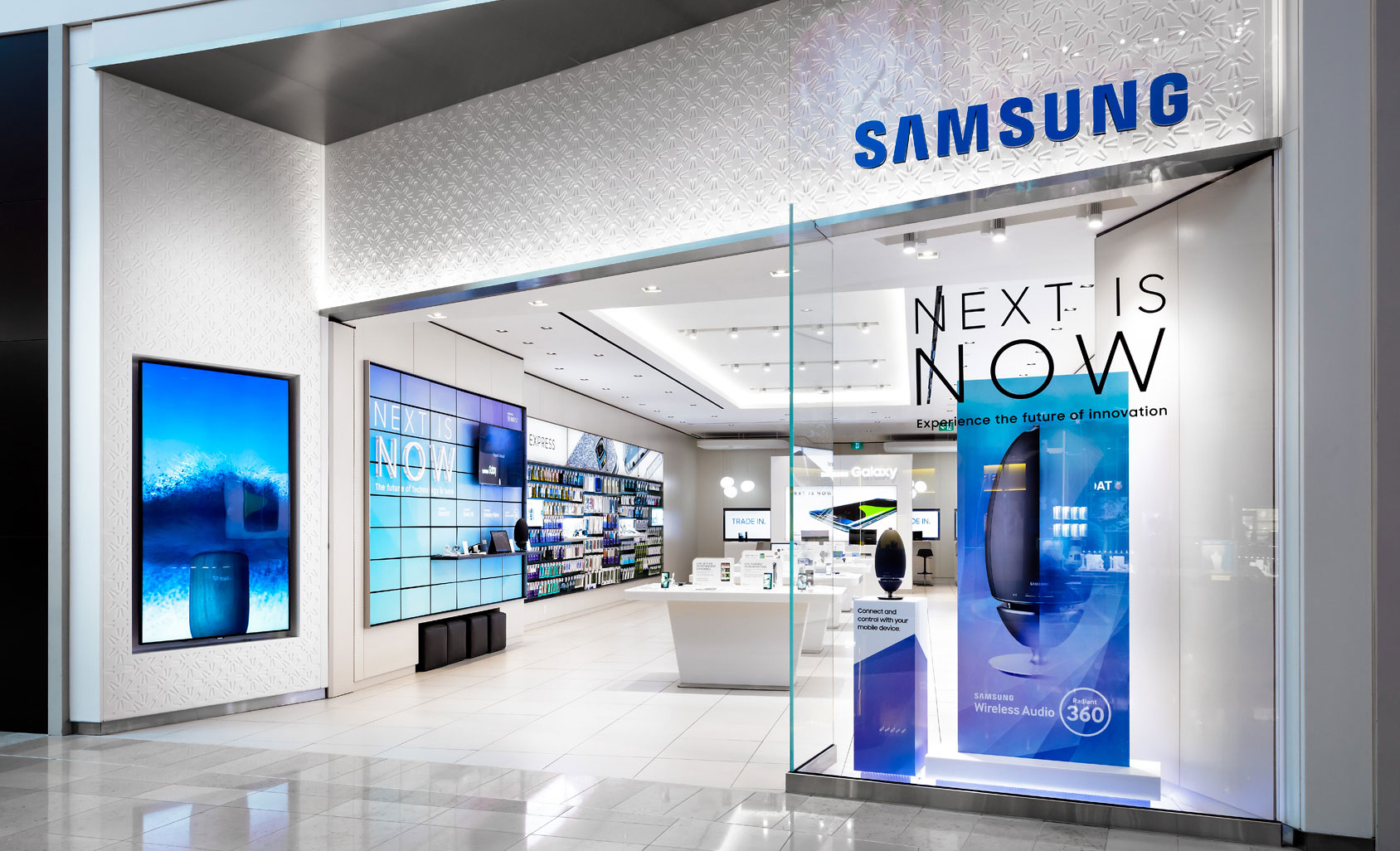 Samsung Sherway Gardens Interior 1 by Cutler Design