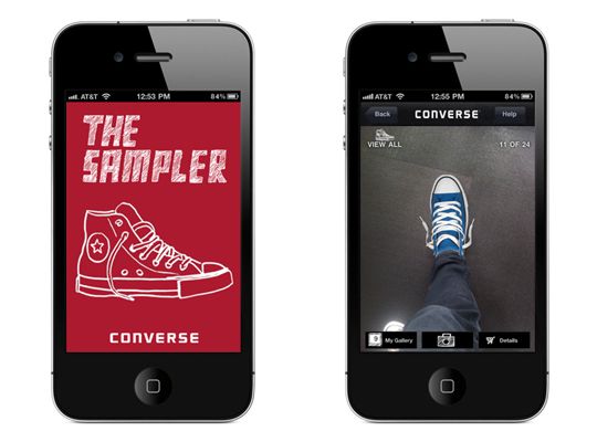 Converse Shoe Augmented Reality Experience