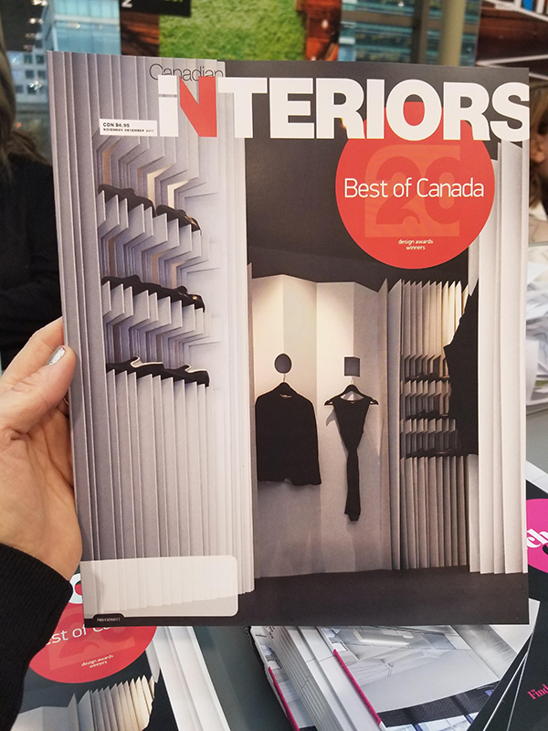 Canadian Interiors Best of Award Magazine Cover 