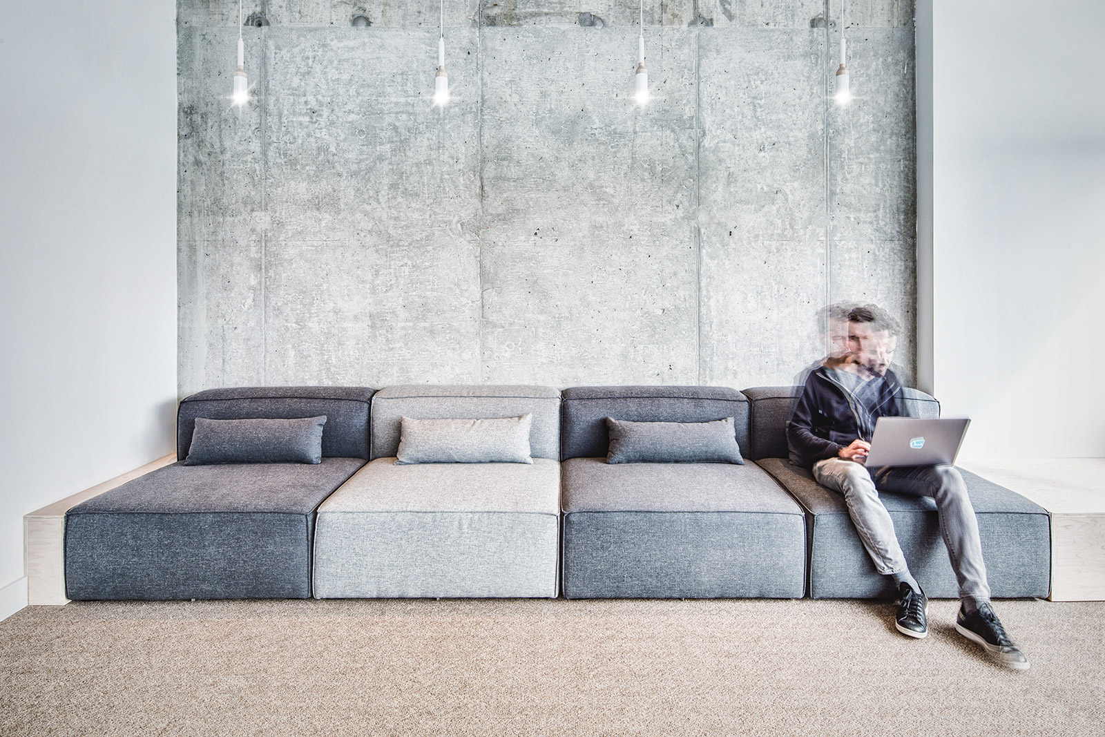 Office interior of jane software company by Cutler design