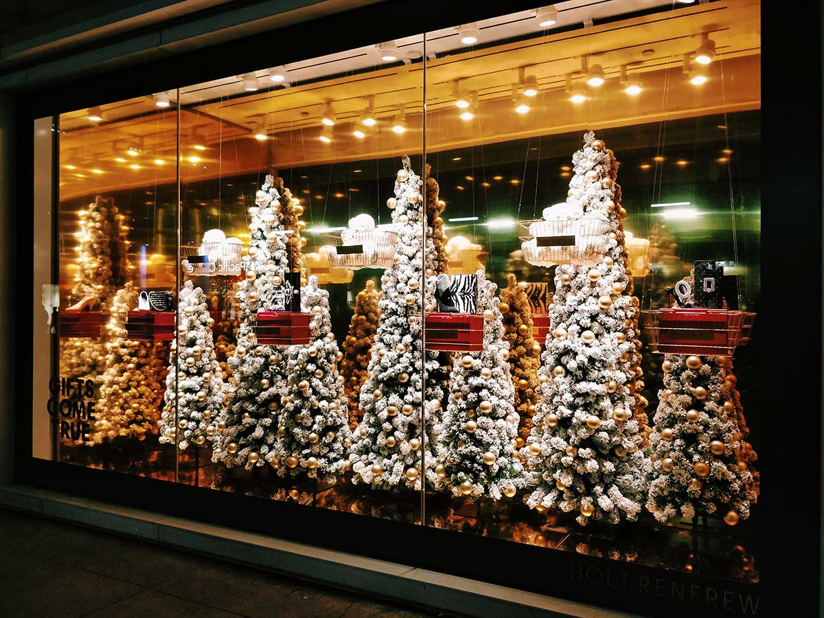 Renfrew in Vancouver showing off their retail display design skills