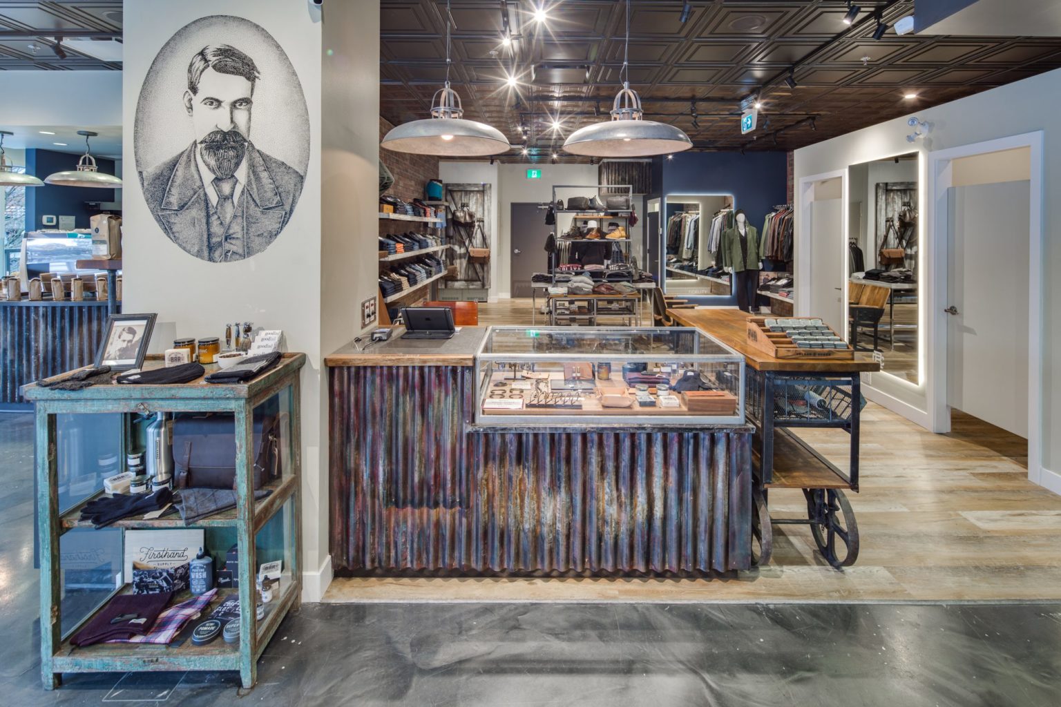 Project: Goodlad Clothing Co Interior Design & Architecture in North Vancouver BC Canada