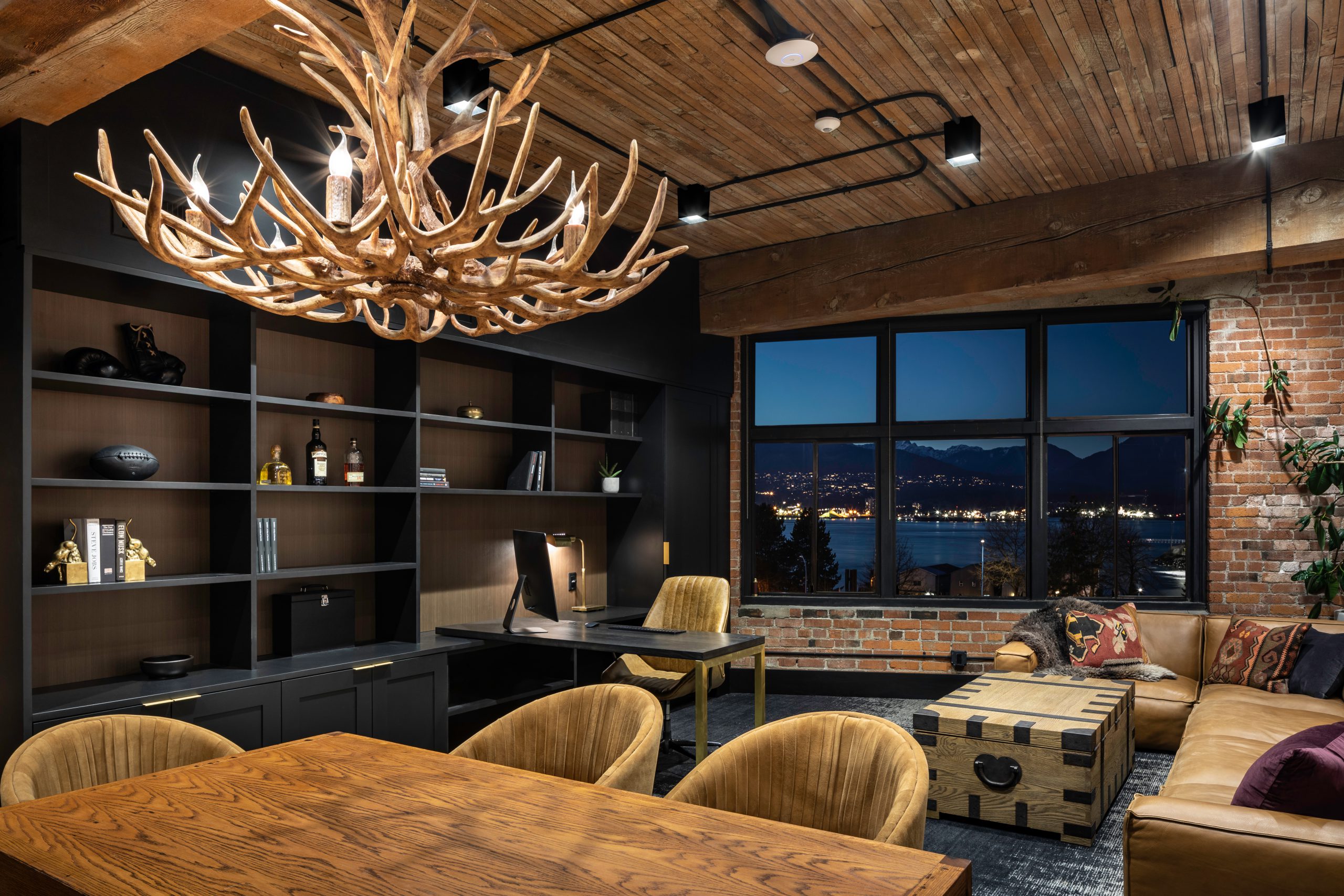 Meeting Area With View, Office Interior Design, Key Marketing in Vancouver BC, by Cutler