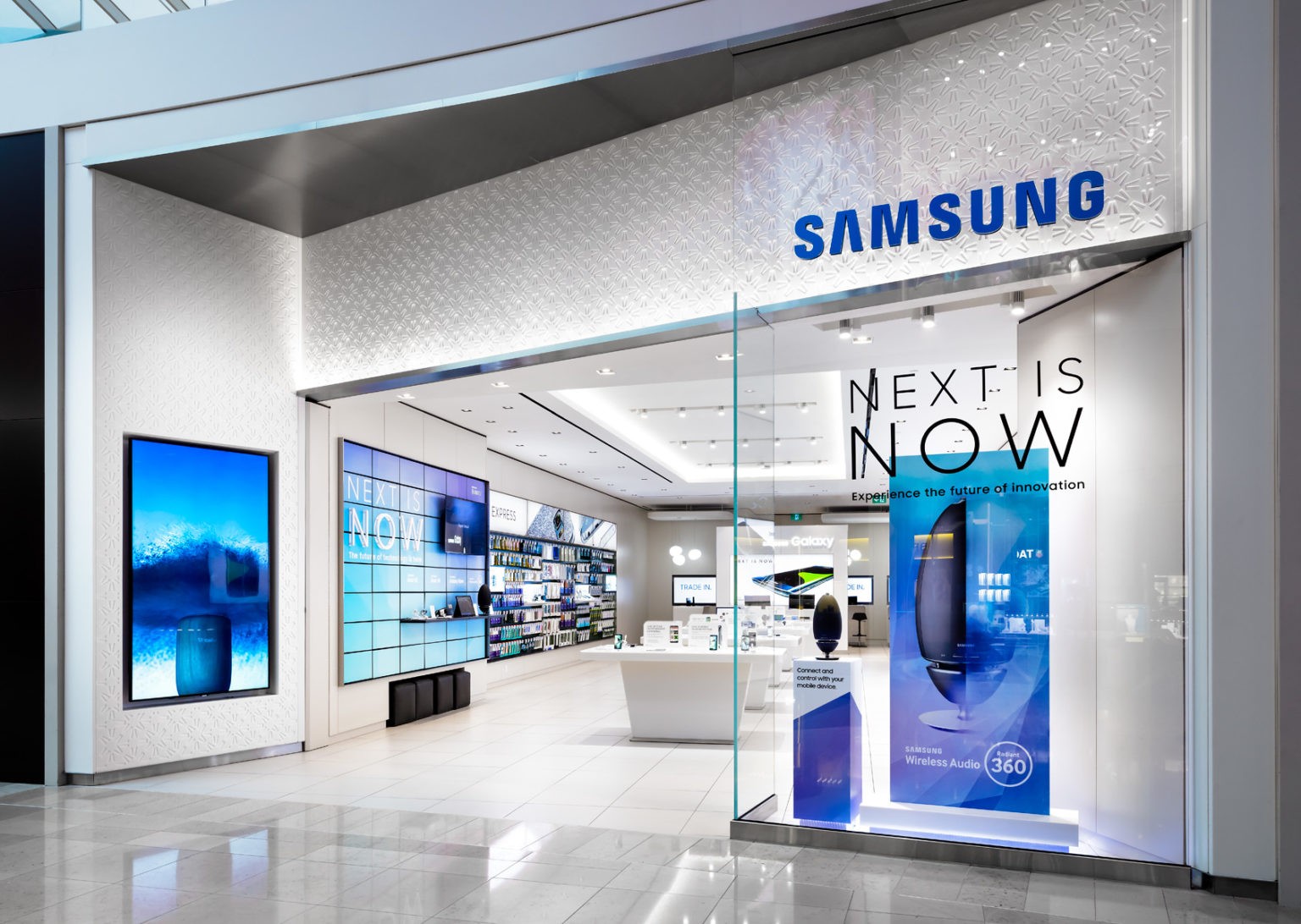 Project: Samsung Sherway Gardens Interior Design & Architecture in Toronto ON Canada