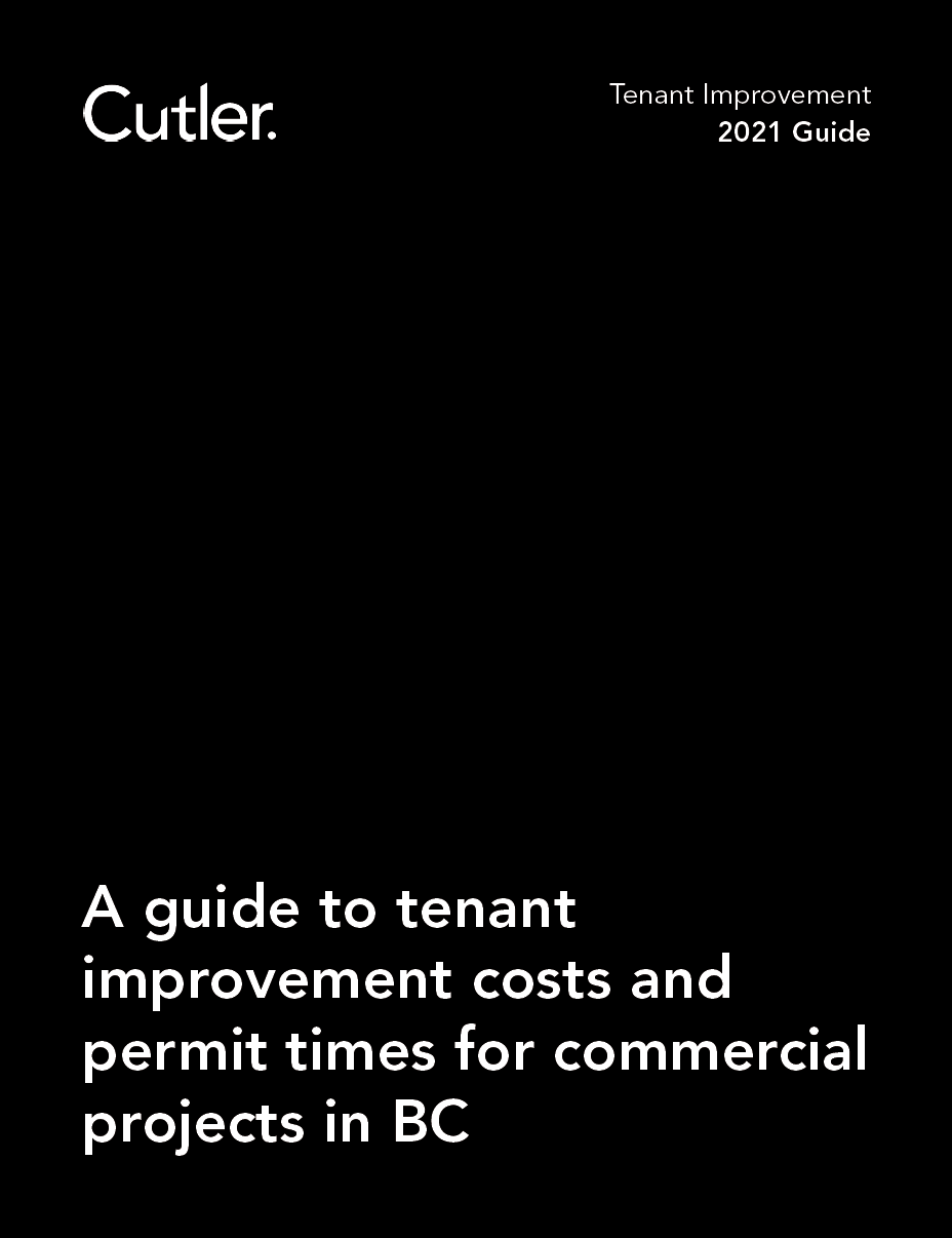 Tenant Improvement Guide Cover - Cutler 2025