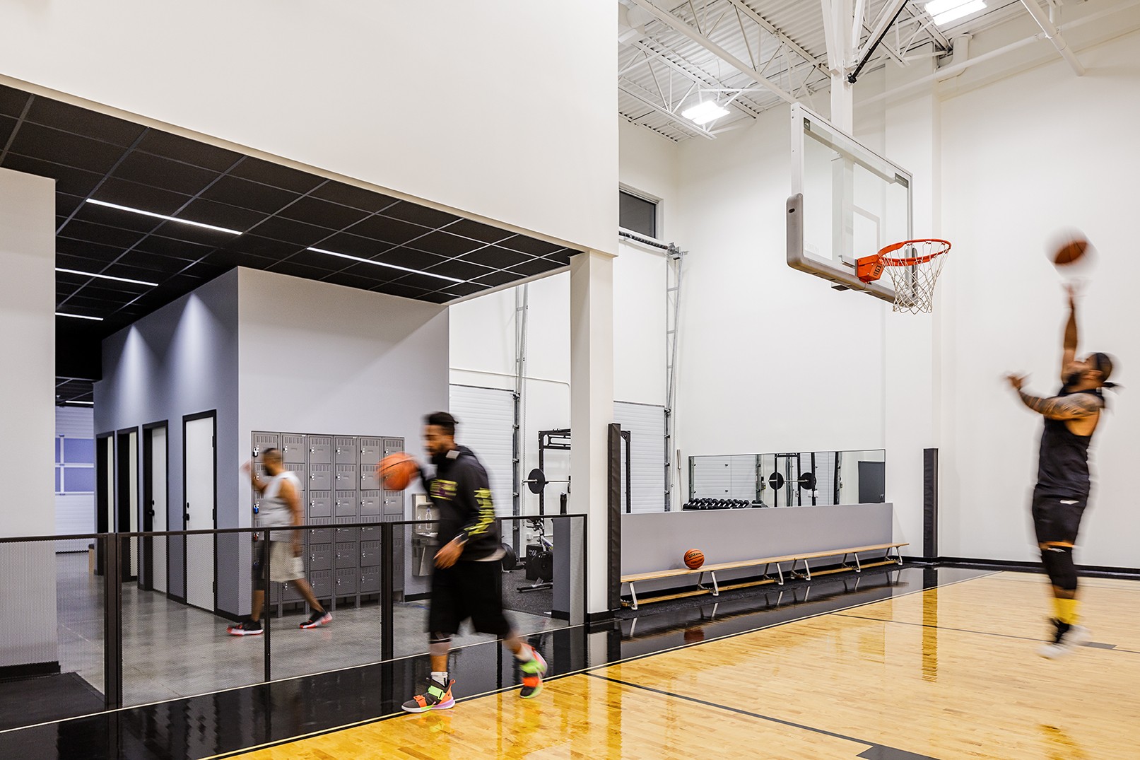 Union basketball gym interior