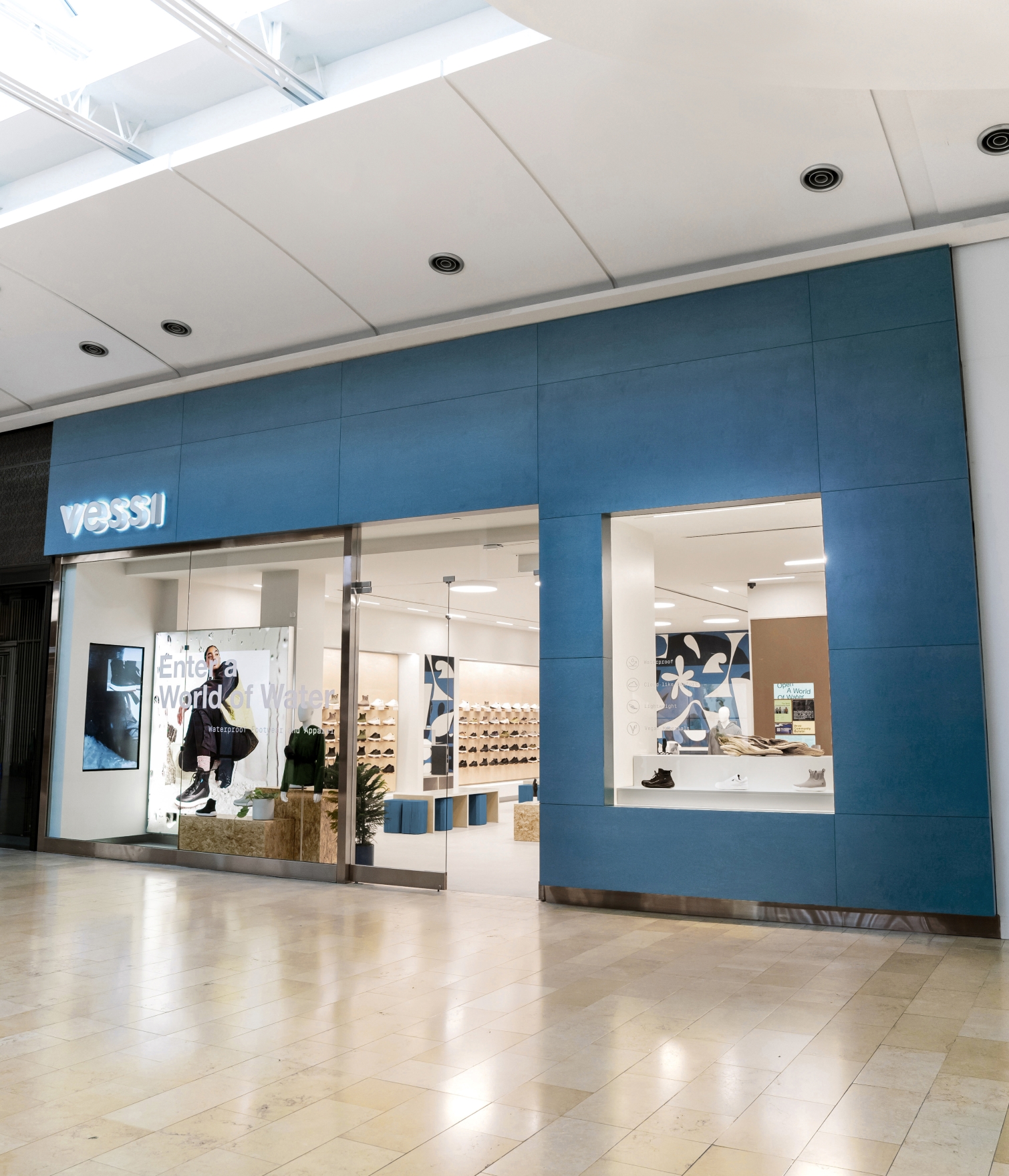 Storefront, , Vessi – Square One in Mississauga ON, by Cutler