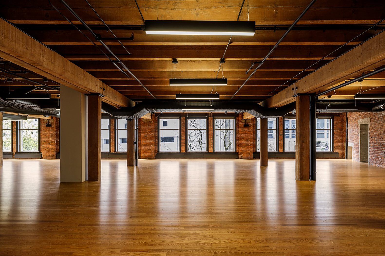 Beautiful dining hall workspace interior - for TI Guide 2025