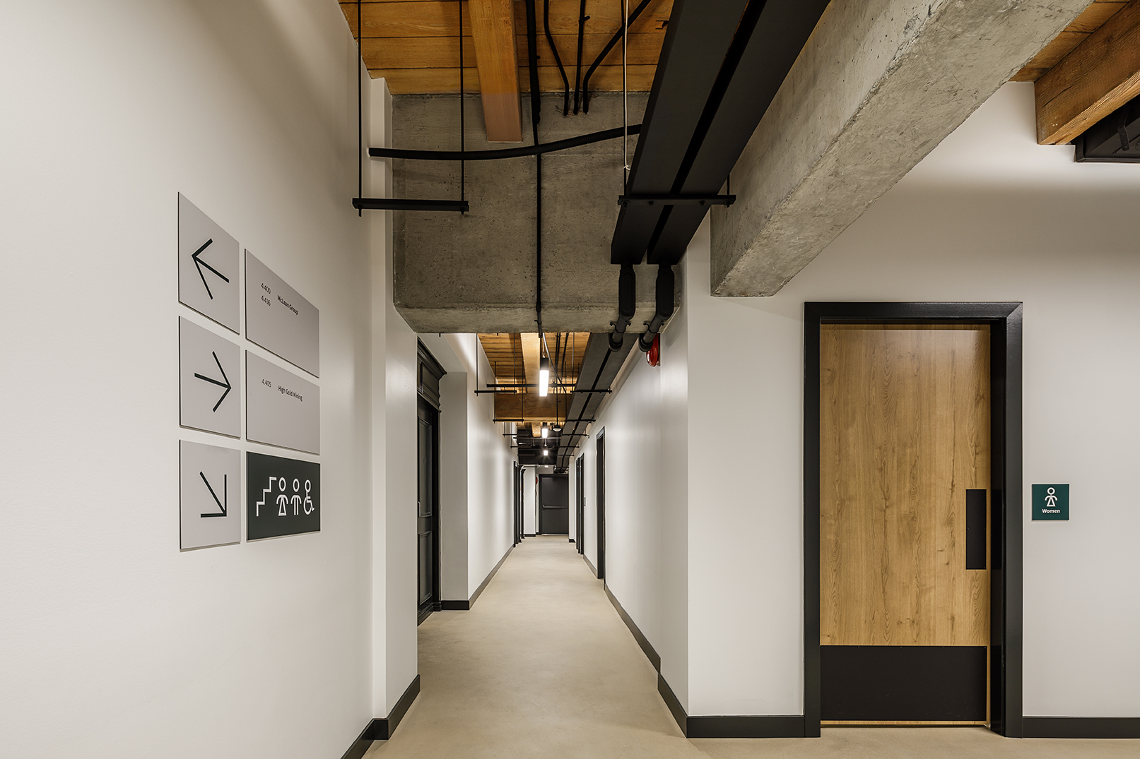 Flooring, millwork, post & beam, heritage, , The Landing | Allied REIT in 375 Water Street, Vancouver BC, by Cutler