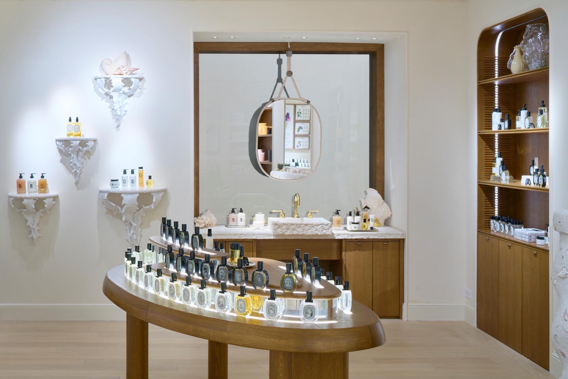 Retail, millwork, store, , Diptyque | Pacific Centre in Vancouver BC, by Cutler