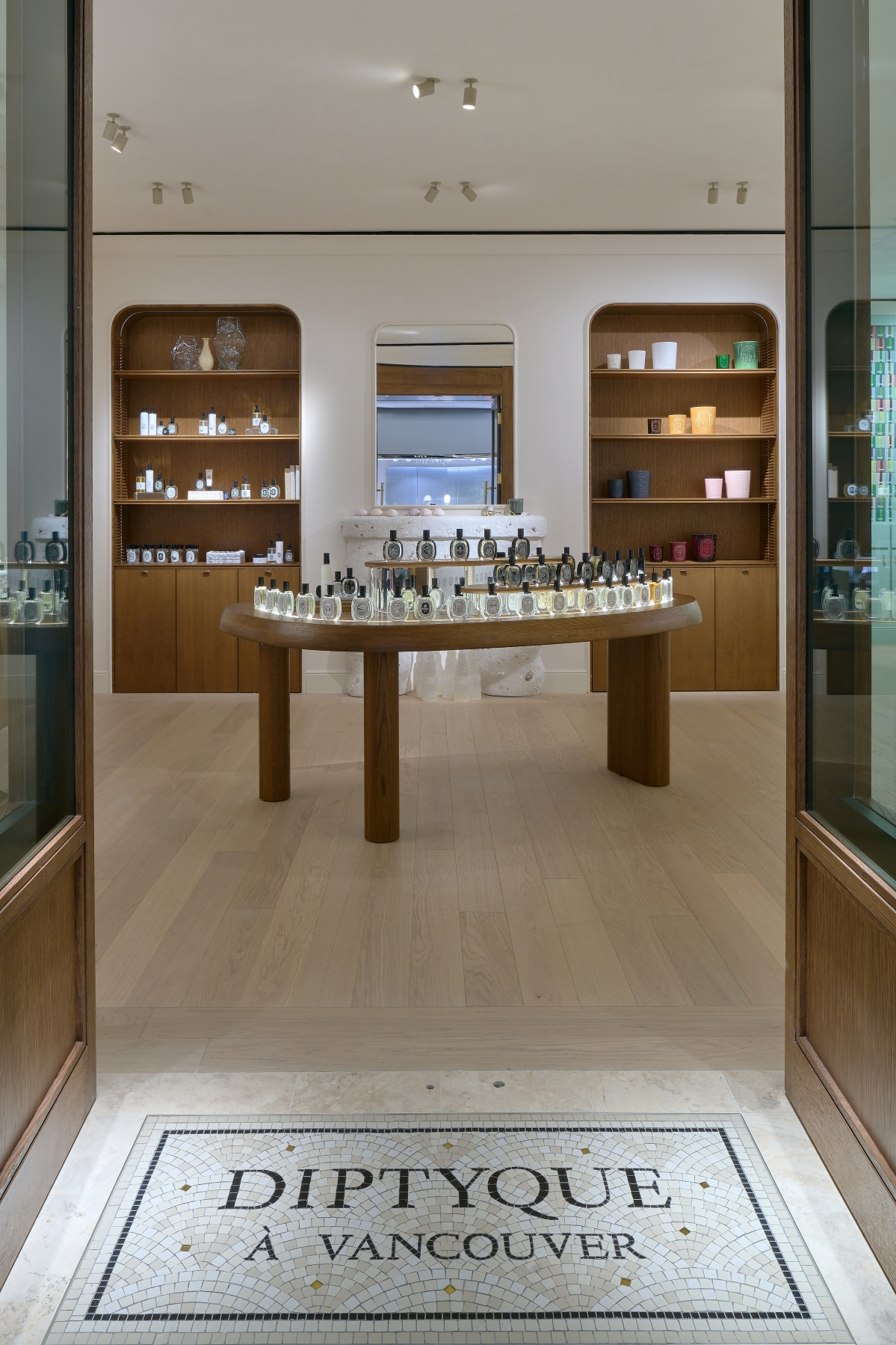 Retail, millwork, store, , Diptyque | Pacific Centre in Vancouver BC, by Cutler