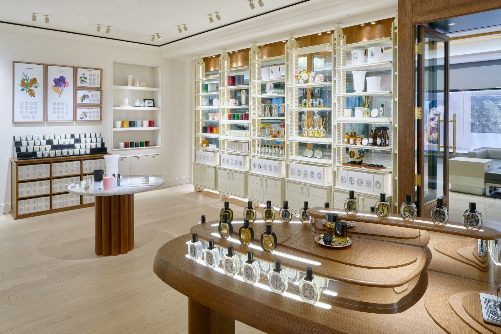 Retail, millwork, store, , Diptyque | Pacific Centre in Vancouver BC, by Cutler