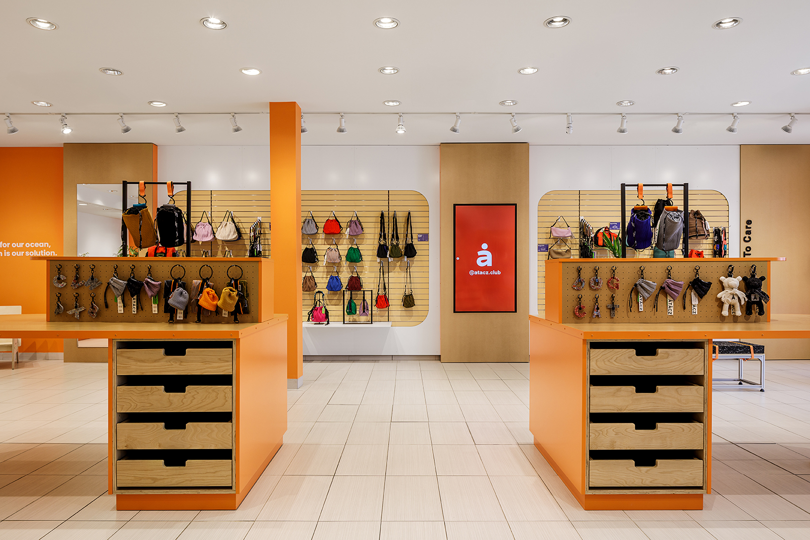Retail store display. millwork, , ATACZ in Richmond BC, by Cutler