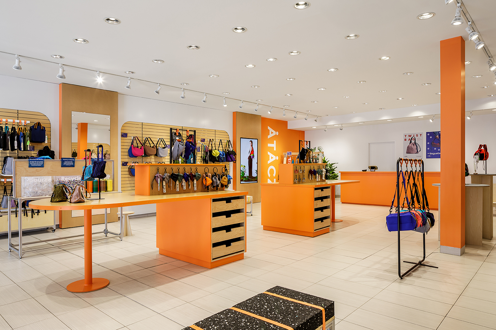 Retail store display. millwork, , ATACZ in Richmond BC, by Cutler