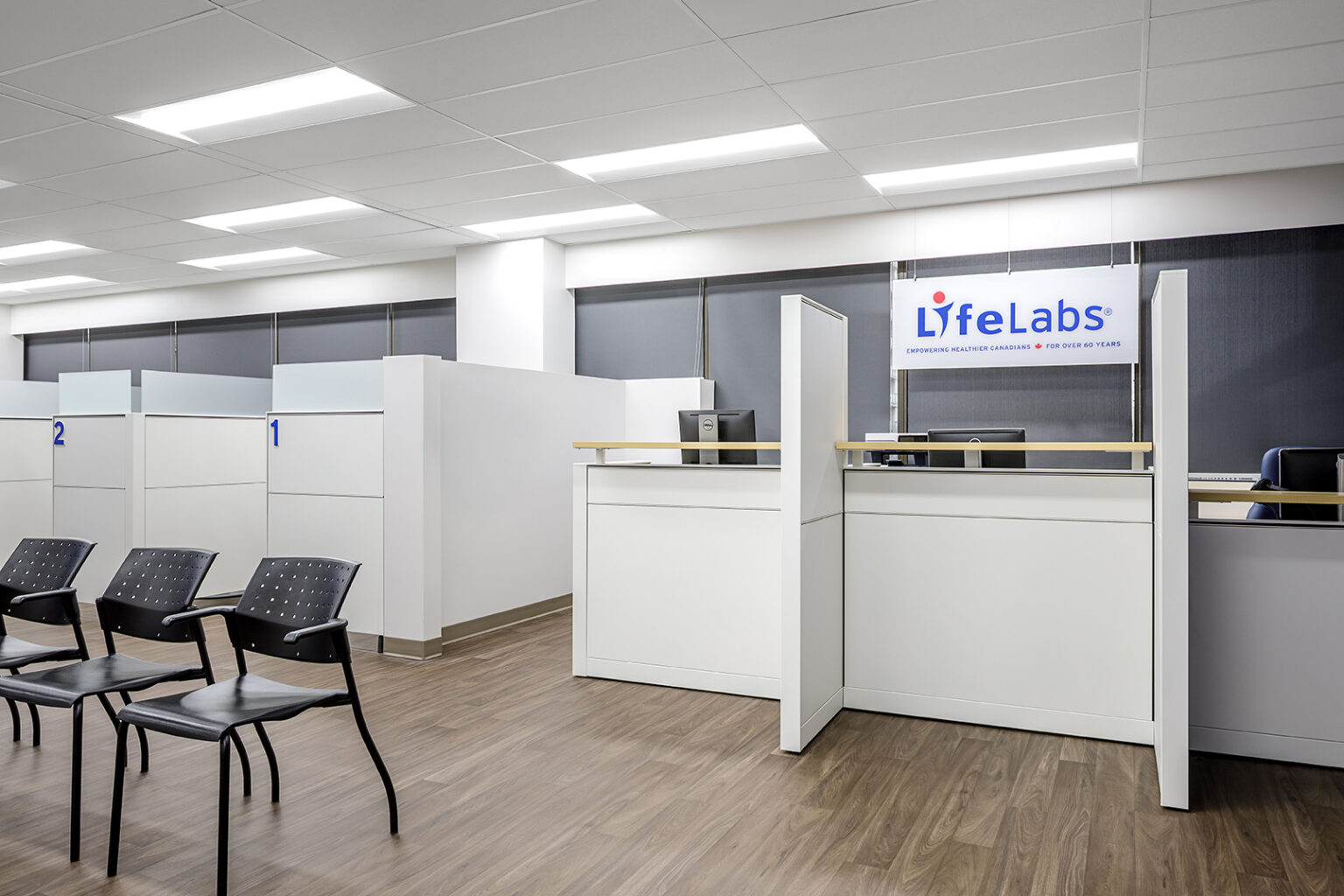 Project: LifeLabs Interior Design & Architecture in Multiple Locations in British Columbia  