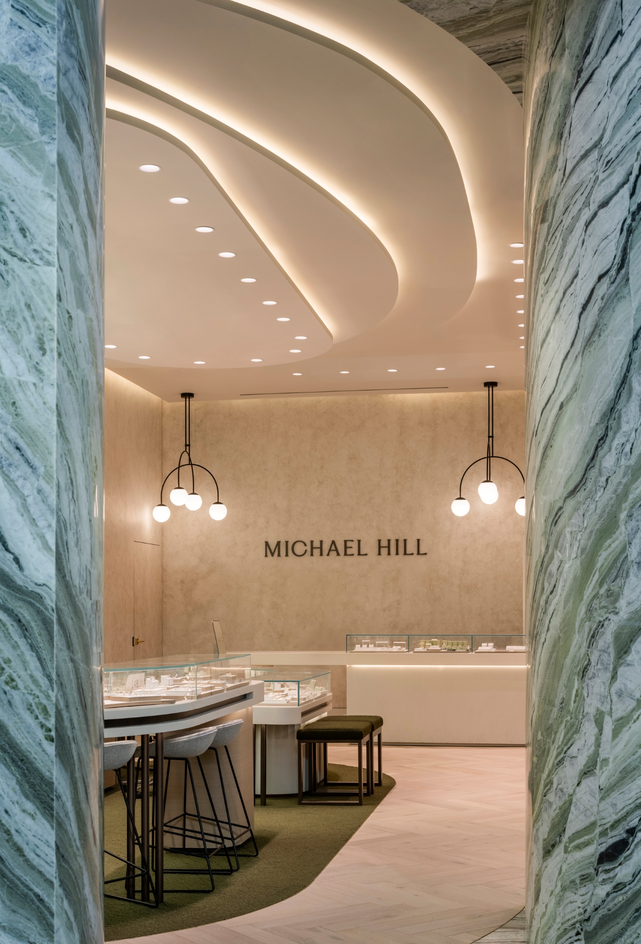 Retail, millwork, store, , Michael Hill Jewellers – Yorkdale Mall in Toronto ON, by Cutler